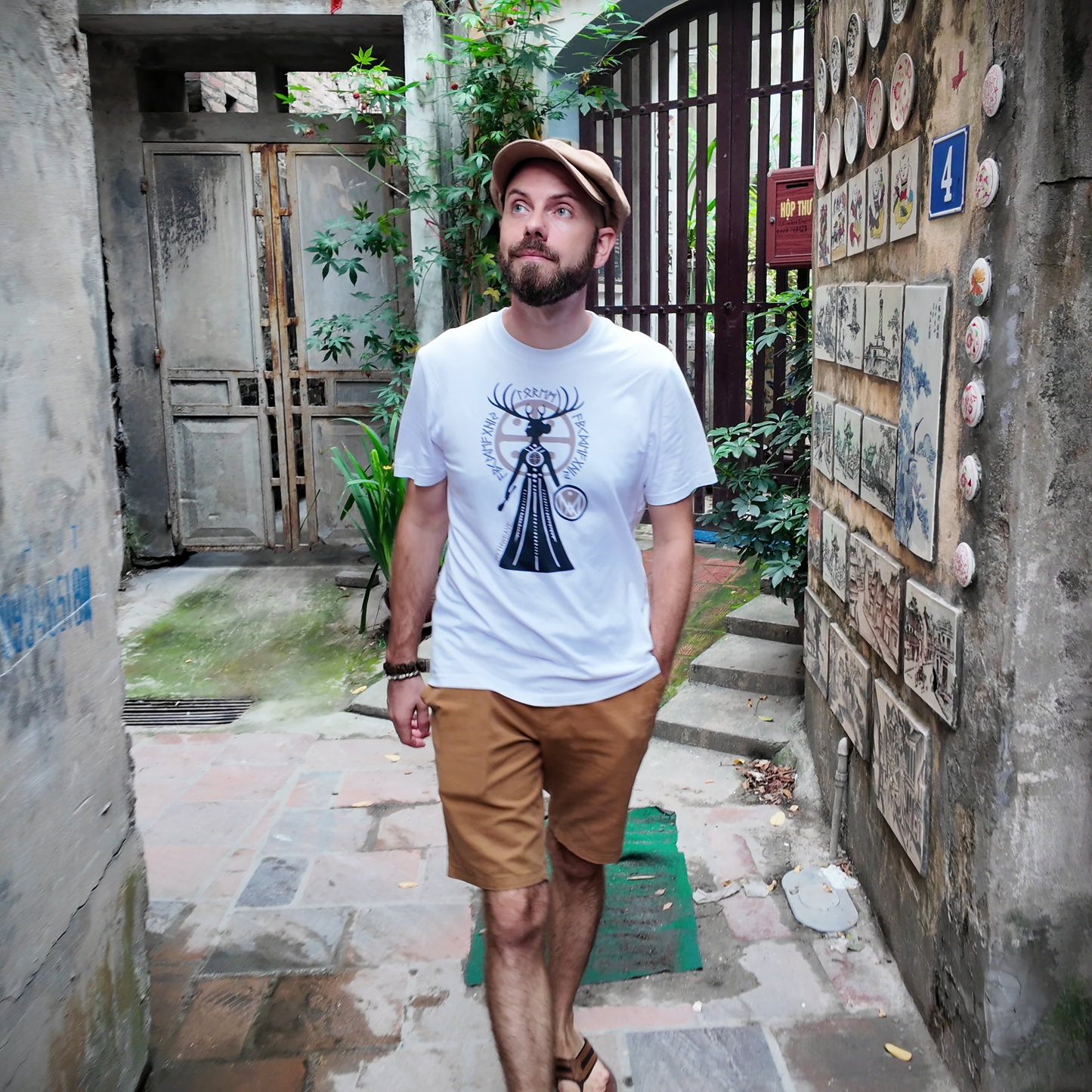 T-shirt en coton bio "Chaman Spirit"