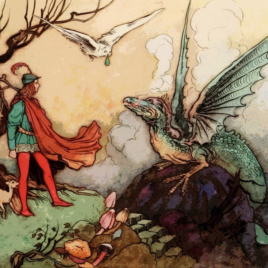 Poster Mythweave "Dragon Born"