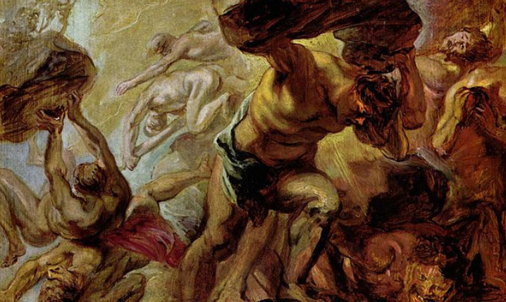 Zeus contre les Titans : quand l’Olympe émerge du chaos⚡