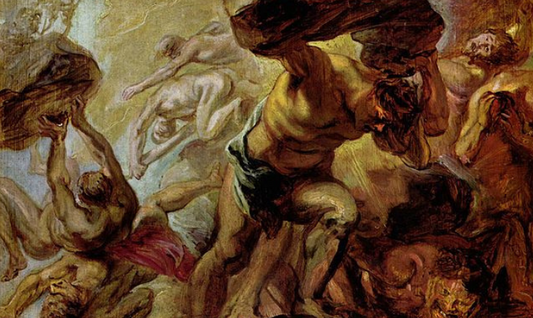 Zeus contre les Titans : quand l’Olympe émerge du chaos⚡