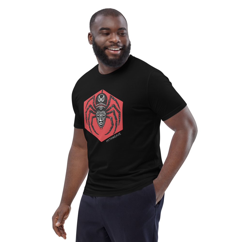 T-shirt "Anansi" en coton bio - Homme