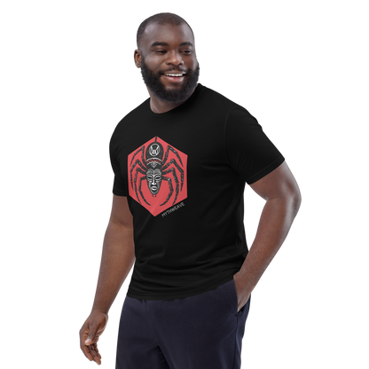T-shirt "Anansi" en coton bio - Homme