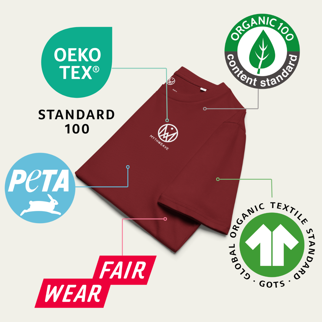 T-shirt "Dionysos" en coton bio - Femme