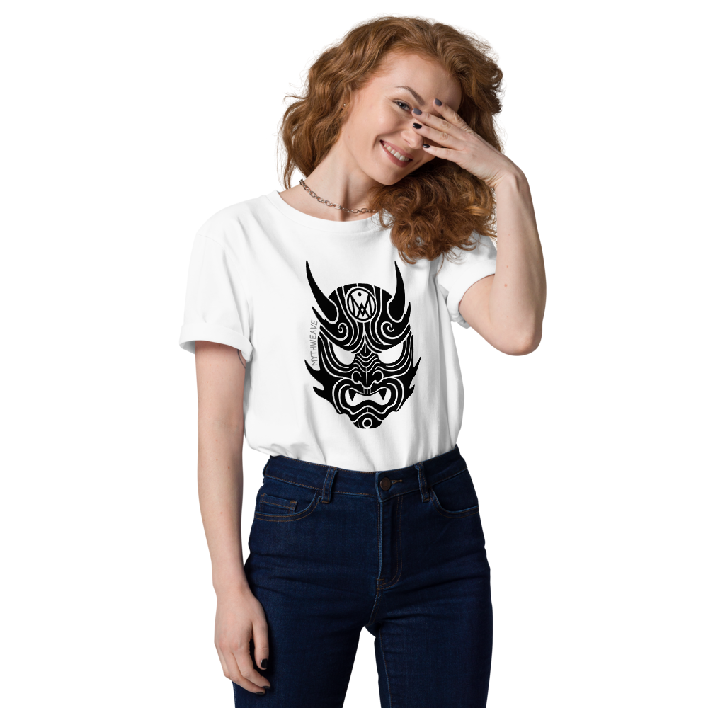 T-shirt "Oni Mask" en coton bio - Femme