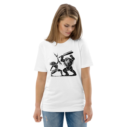 T-shirt "Zeus vs Titan" en coton bio - Femme