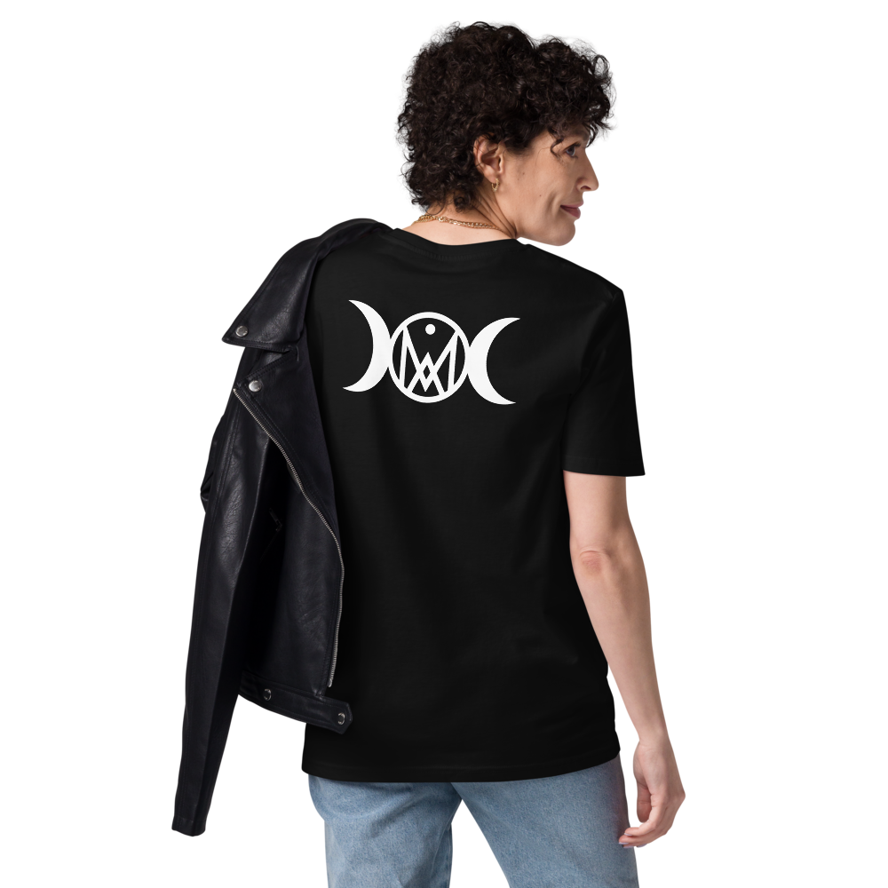 T-shirt "Triple Moon" en coton bio - Femme