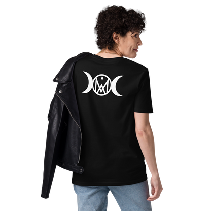 T-shirt "Triple Moon" en coton bio - Femme
