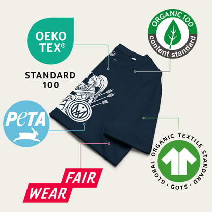 T-shirt "Amazones" en coton bio - Femme