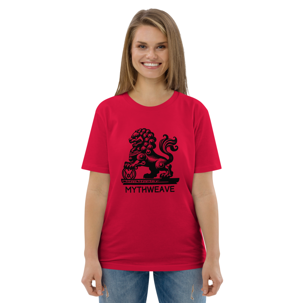 T-shirt "Foo dog" en coton bio - Femme