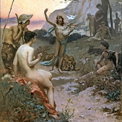 T-shirt "Orphée" en coton bio - Homme