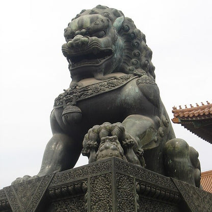 T-shirt "Foo dog" en coton bio - Homme