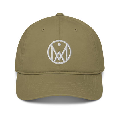 Casquette vert kaki logo MythWeave de face