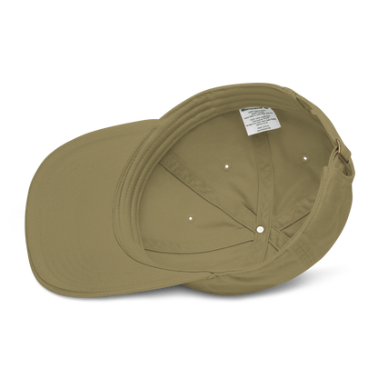 Casquette vert kaki logo MythWeave intérieur