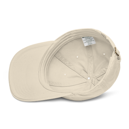 Casquette beige logo MythWeve intérieur