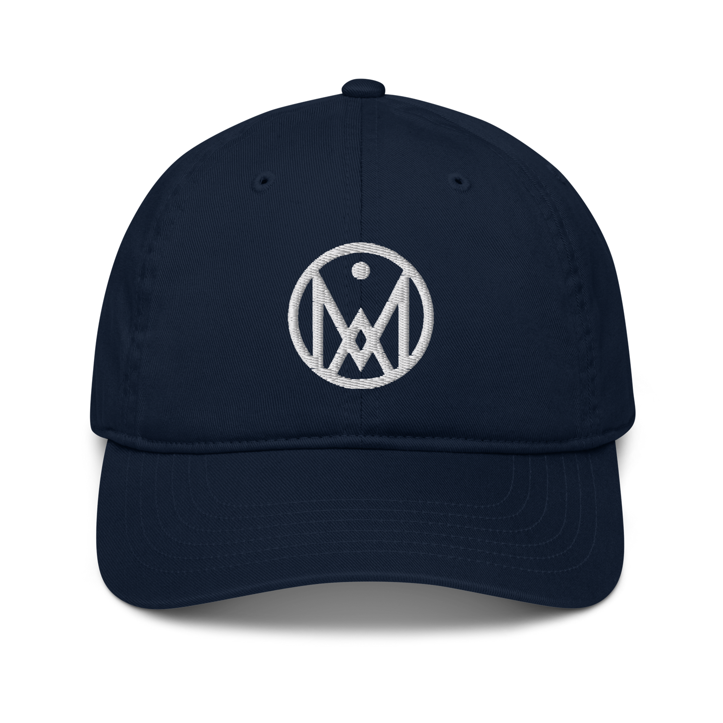 Casquette bleu marine logo MythWeve de face