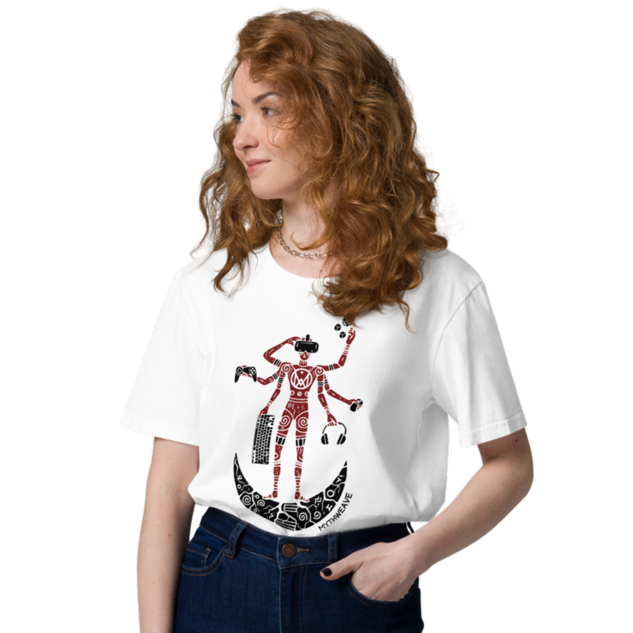 "Gamer God" T-shirt in organic cotton - Women's