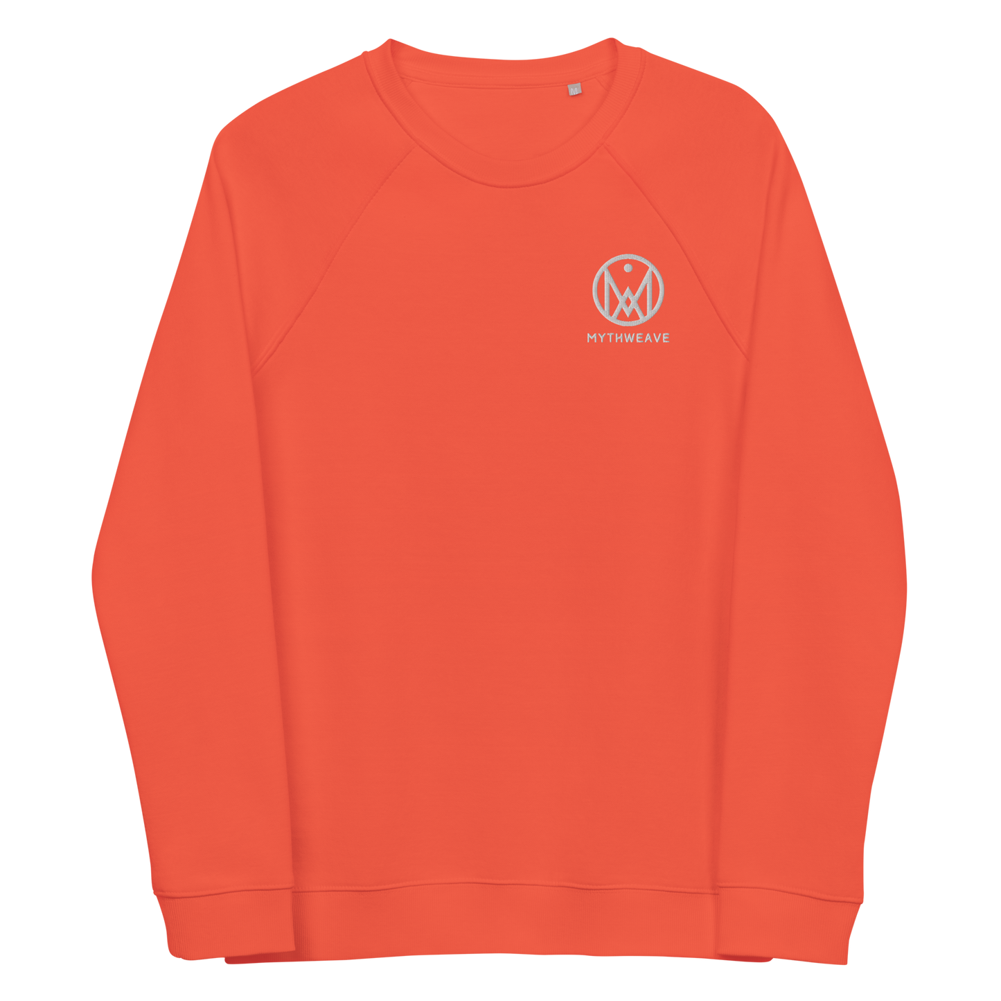 Sweatshirt brodé en coton bio "Mythweave" - Coloré