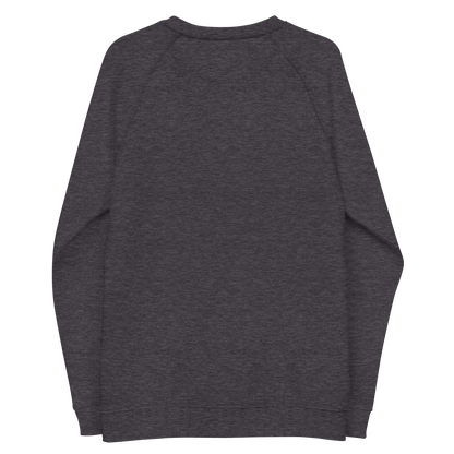 Sweatshirt brodé en coton bio "Mythweave" - Gris