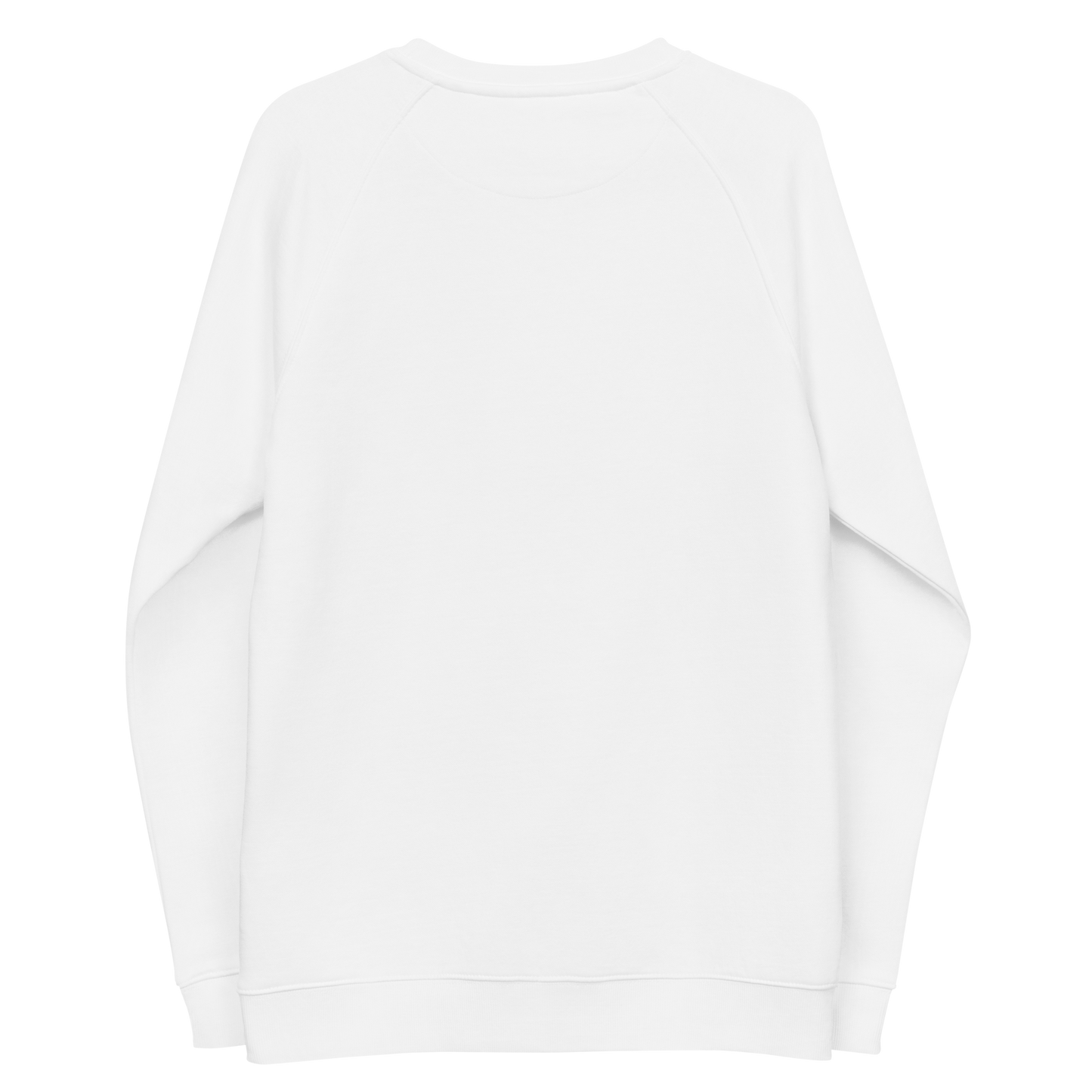 Sweatshirt brodé en coton bio "Mythweave" - Blanc