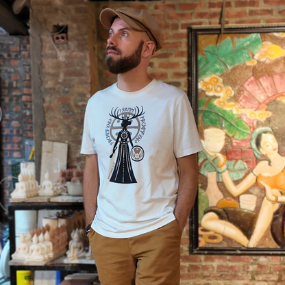 T-shirt "Shaman Spirit" en coton bio