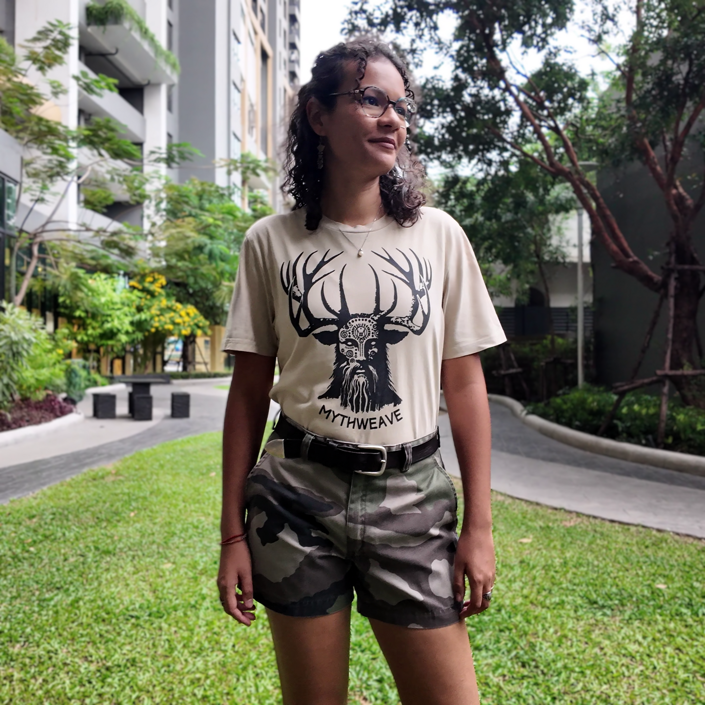 “Cernunnos” t-shirt in organic cotton